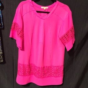 Gibson Latimer Pink‎ Shift Dress/Swimsuit Cover Up R009 size large